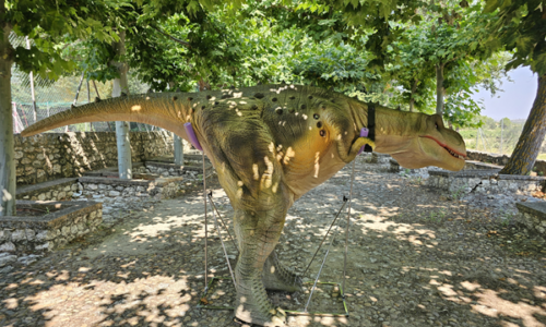 Dinosaurio en Burgos
