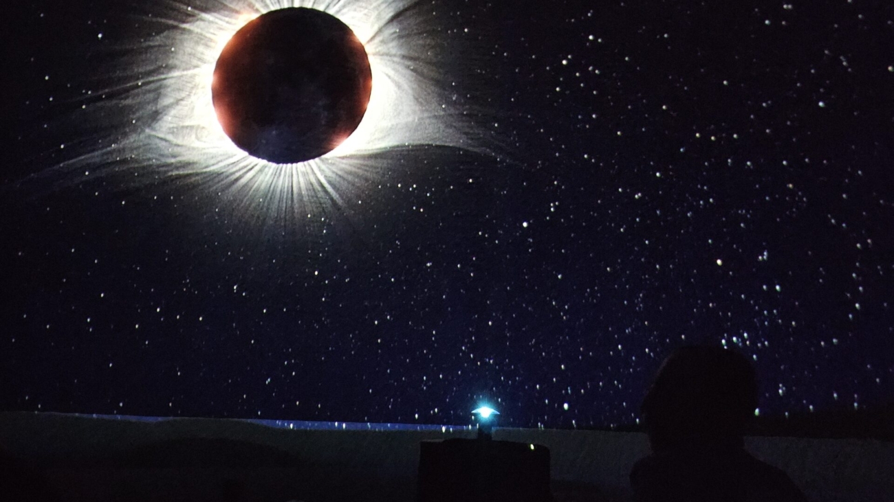 Planetario Móvil Burgos, Eclipse Solar